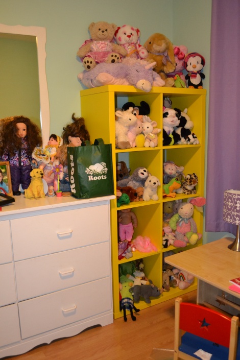 Sophie's stuffy shelves